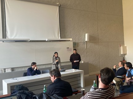  Habiba Fayed et Omar Shaheen concluant la demi-journée